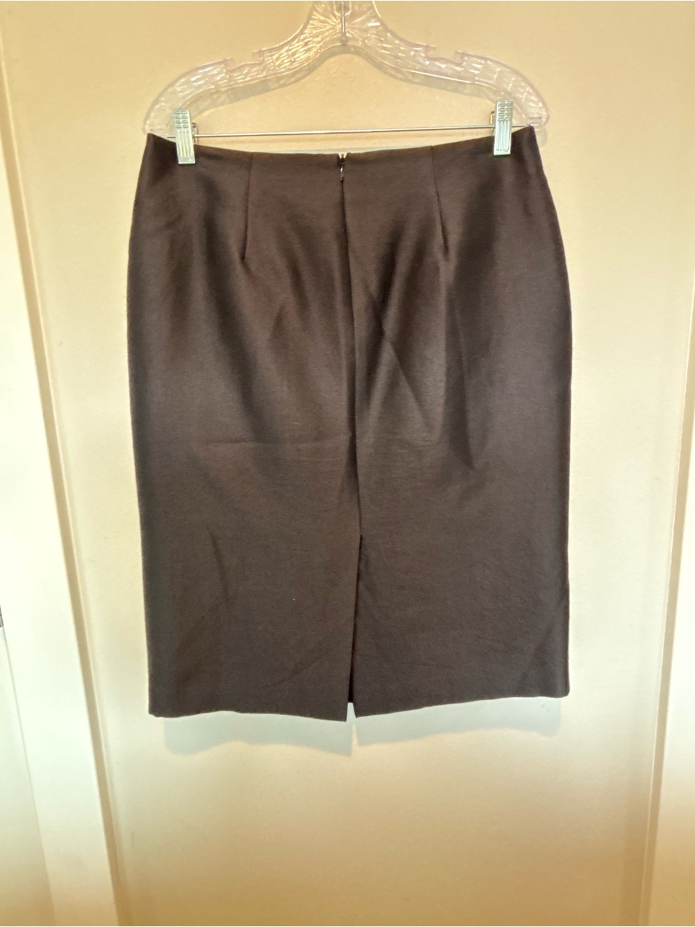 Barneys New York Black Pleated Pencil Skirt - Picture 2 of 5